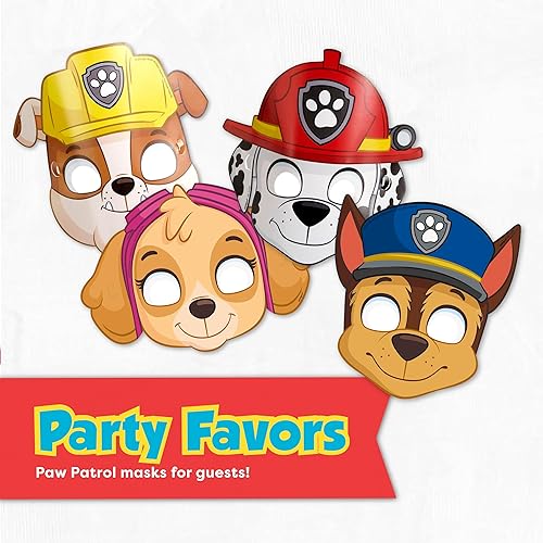 Miniatura 6 de Unique Decoraciones de cumpleaños de Paw Patrol | Suministros de fiesta de Paw Patrol | Con mantel de Patrulla Canina, platos de la Patrulla Canina,