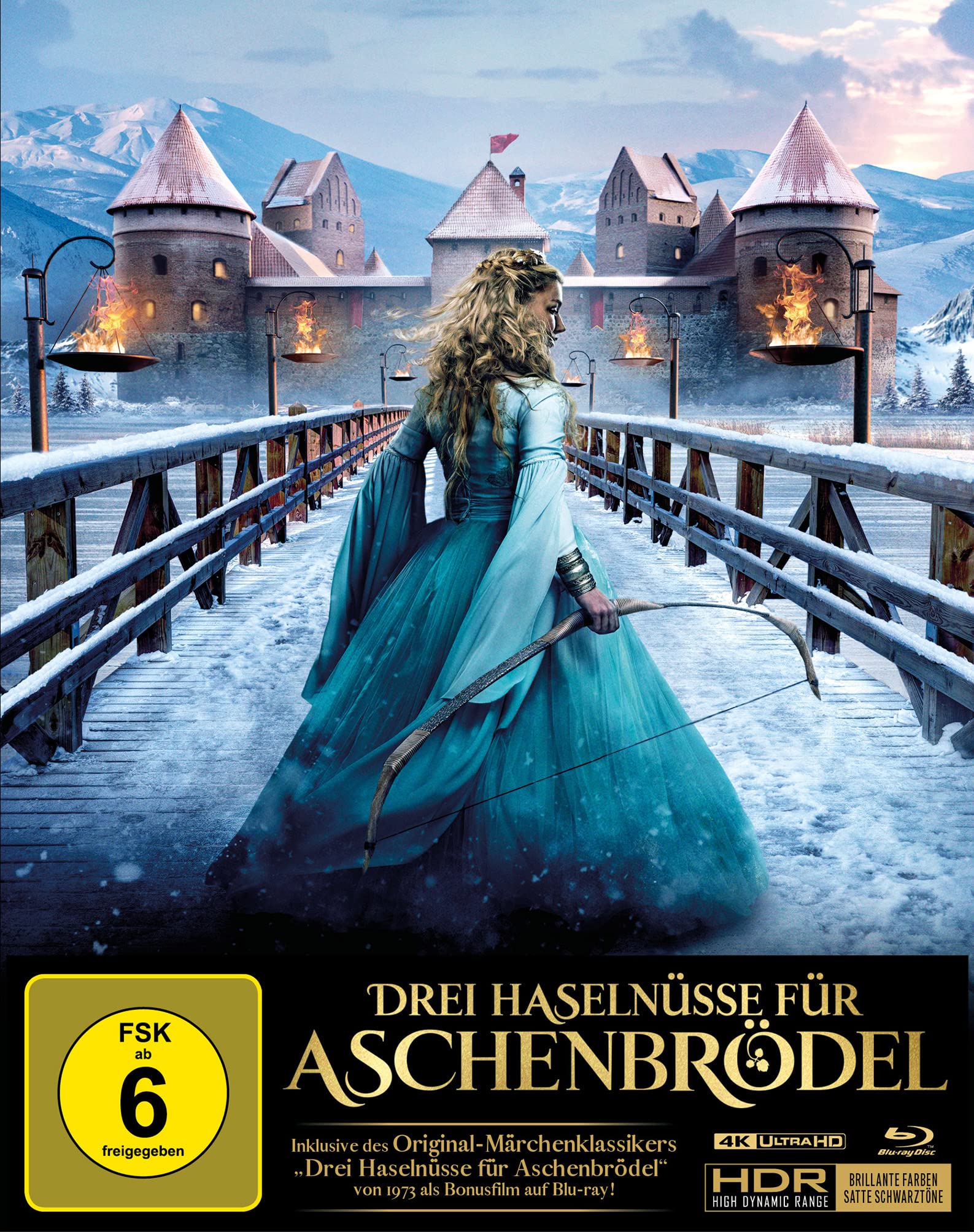 Drei Haselnüsse für Aschenbrödel 4K conserva el cine clásico sin pérdidas en Mediabook