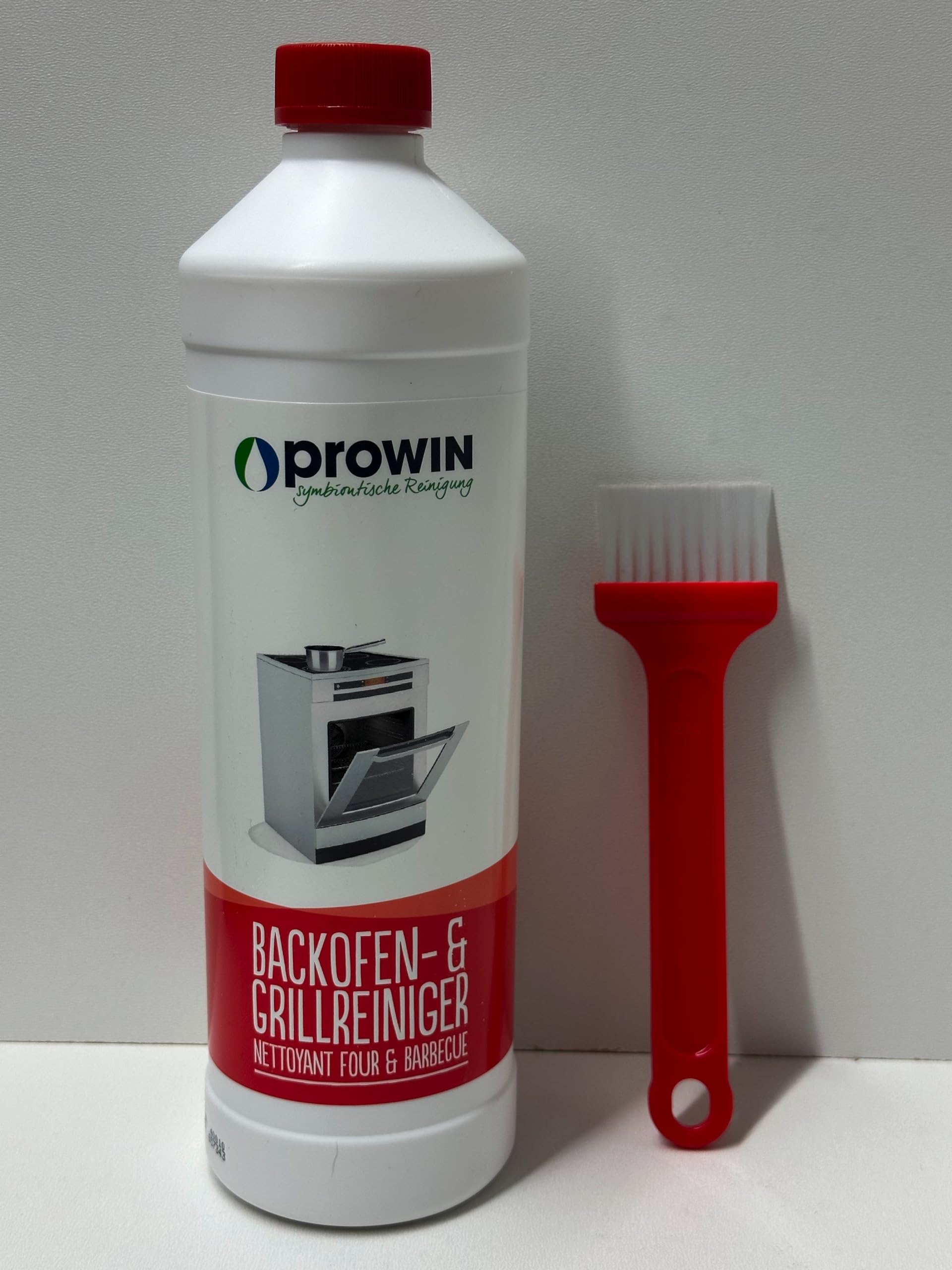 proWIN BACKOFEN- & GRILLREINIGER 1L + Pinsel