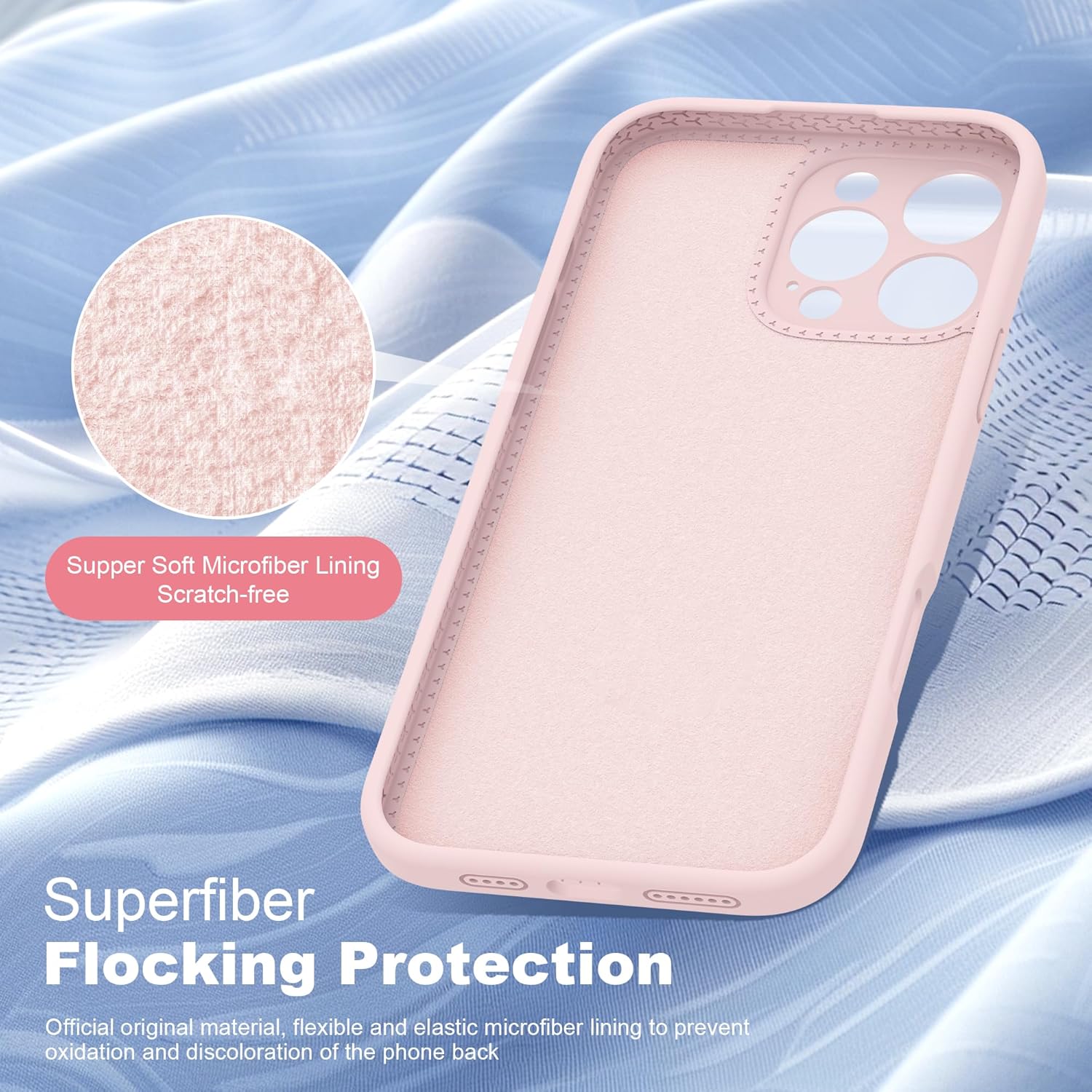 Designed for iPhone 16 Pro Case with Magnetic Invisible Stand Compatible with Mag-Safe Military Drop Tested Shockproof Silicone Phone Cases for Women Men 6.3'', Pink - Image 5