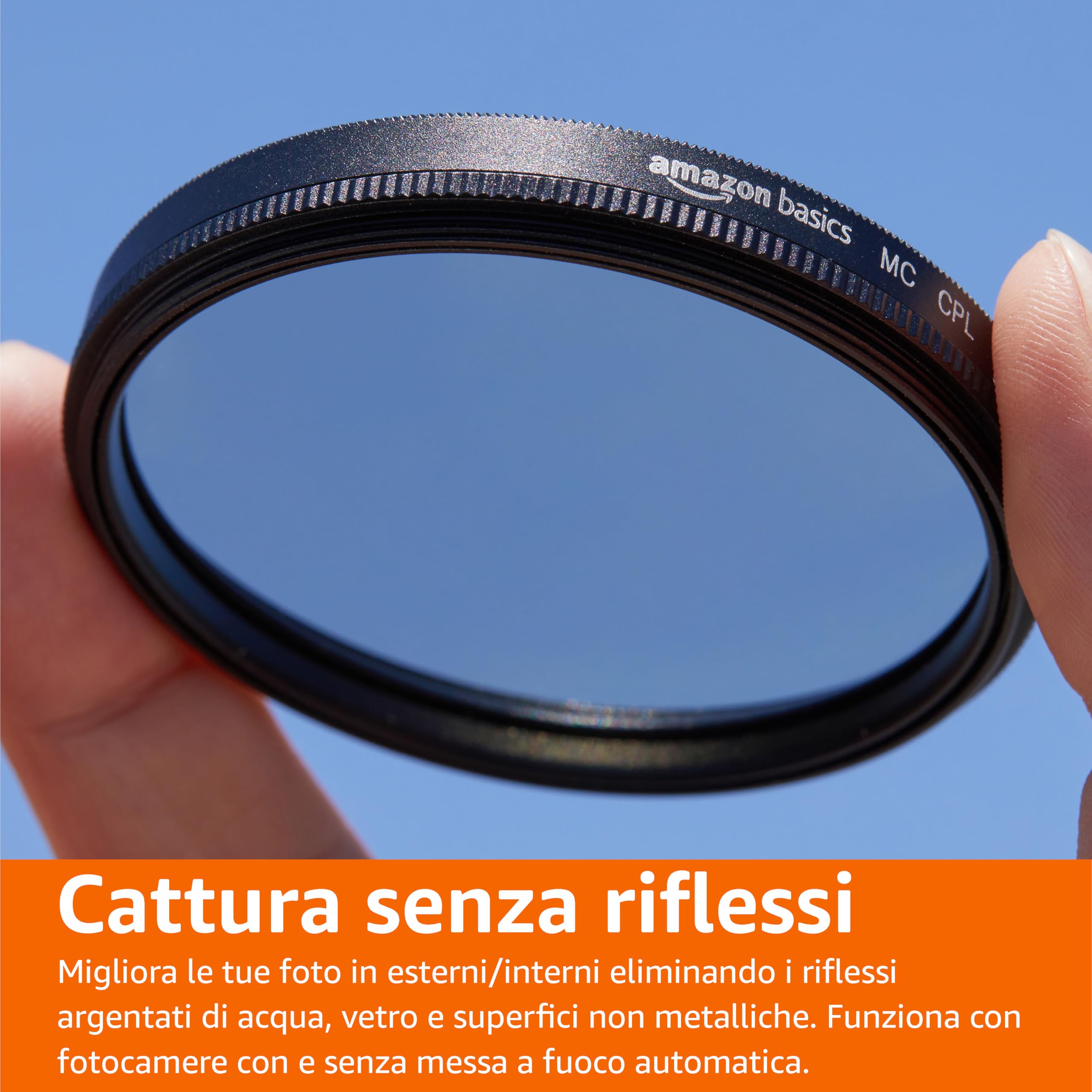 Digital Nc Filtro in Vetro Multistrato C-PL (polarizzatore Circolare) Multistrato | multithread (40,5 mm) per Sony Alpha A6000