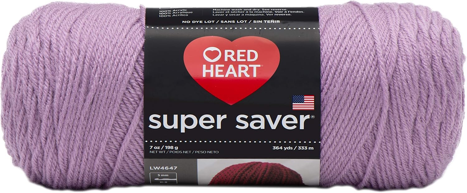Red Heart Super Saver Yarn-Orchid