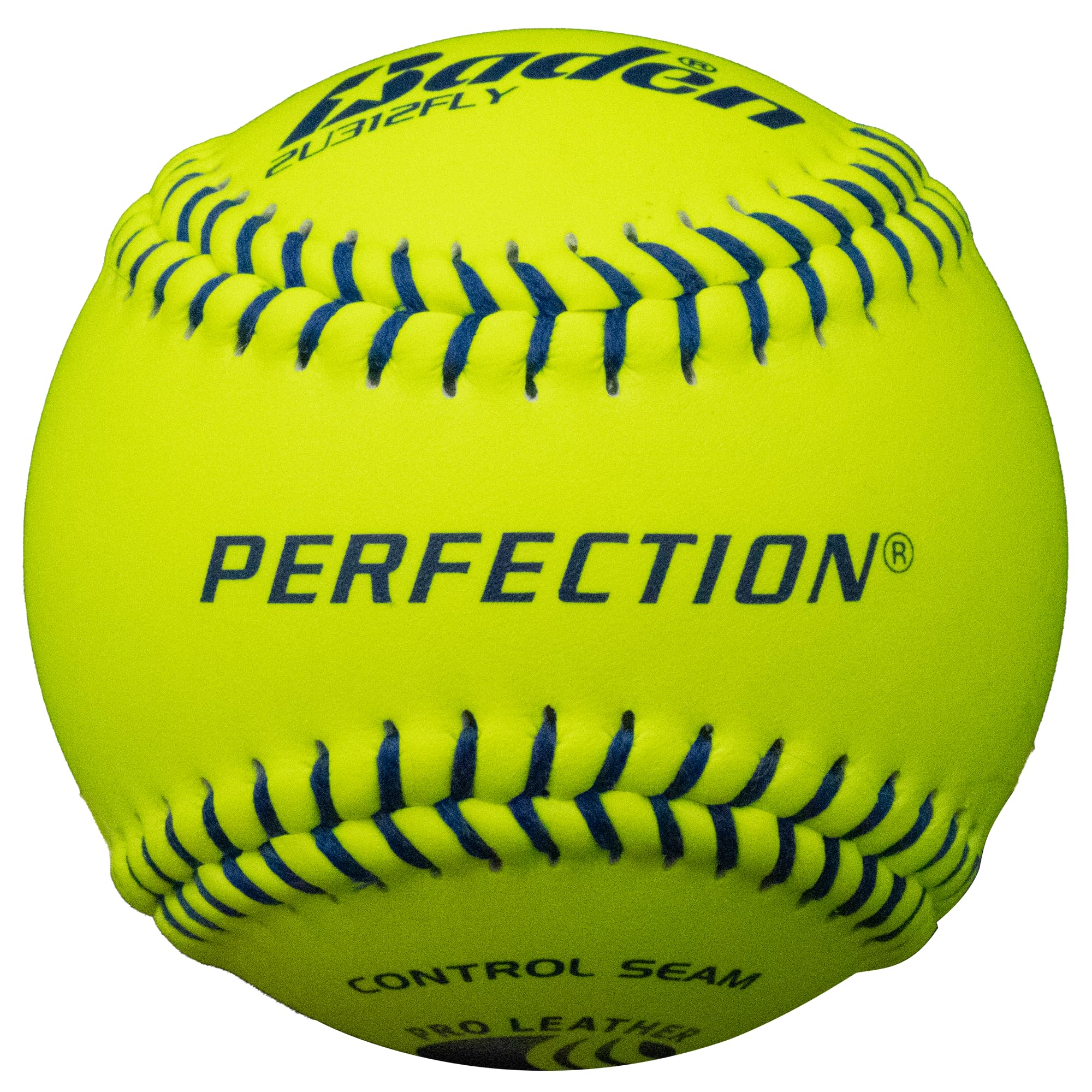 Baden USSSA Fastpitch Softbälle aus Leder mit erhöhten Nähten
