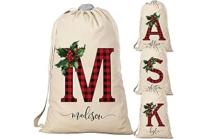 Personalized Santa Gift Bag