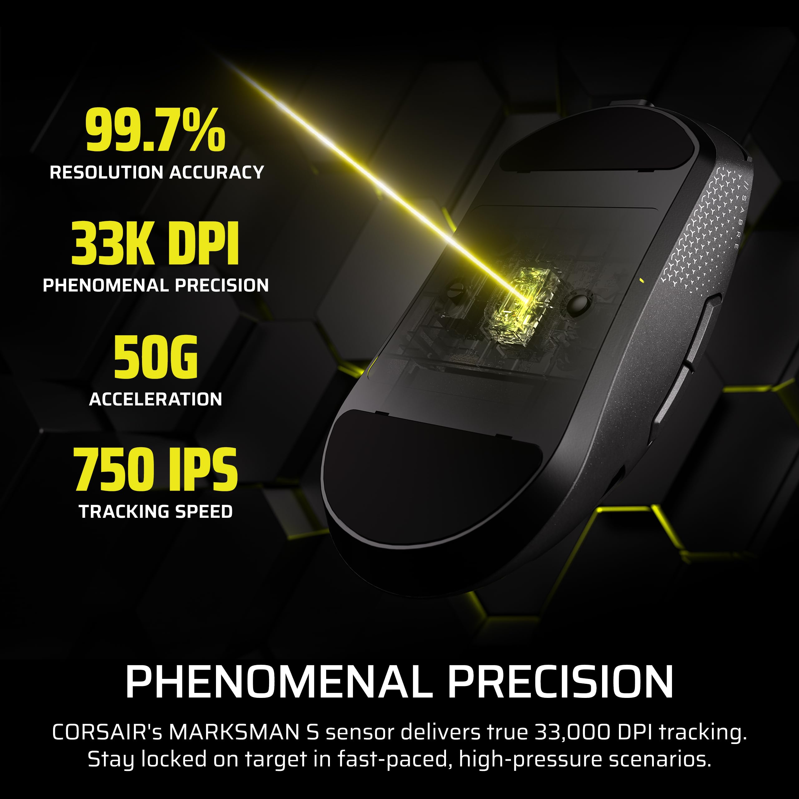 Amazon.in: Buy Corsair Sabre v2 PRO Wireless MG FPS Gaming Mouse