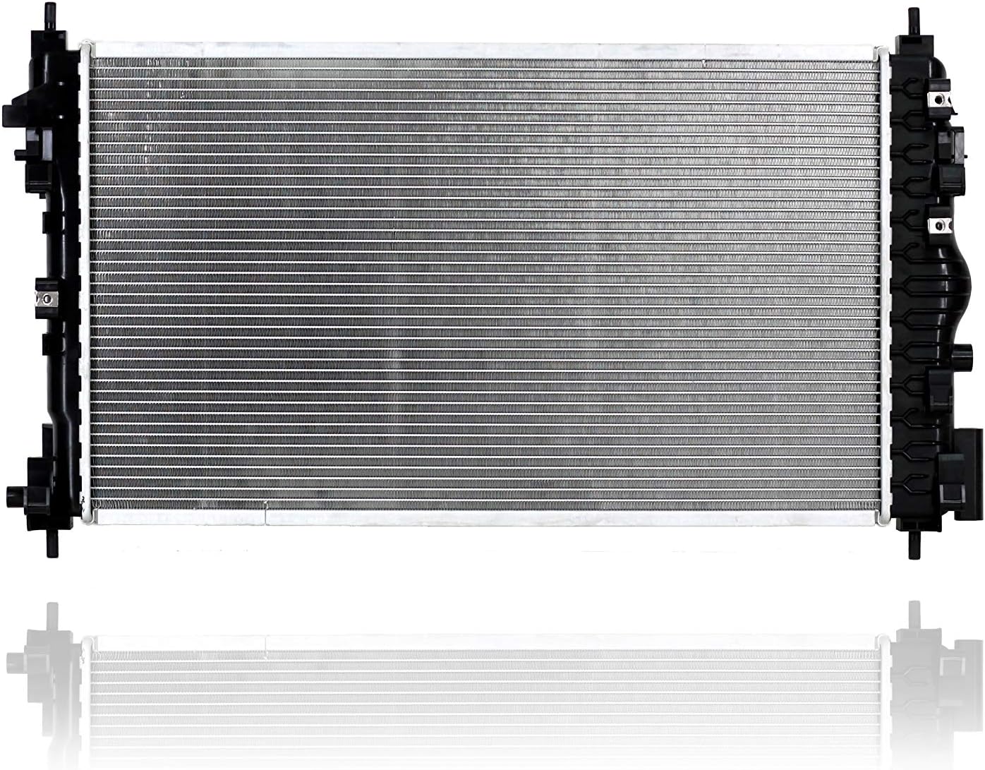 Radiator - Cooling Direct Compatible/Replacement for 13-19 Cadillac XTS V-sport Model - Plastic Tank Aluminum Core - 22905572