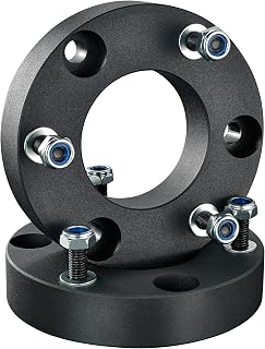 EVIL ENERGY 2" Front Leveling Kits Compatible with Chevy Silverado 1500 2WD/4WD 2007-2024, GMC Sierra 1500 2WD/4WD 2007-2024, 2 inch Front Suspension Forged Strut Spacers Lift Kits Black