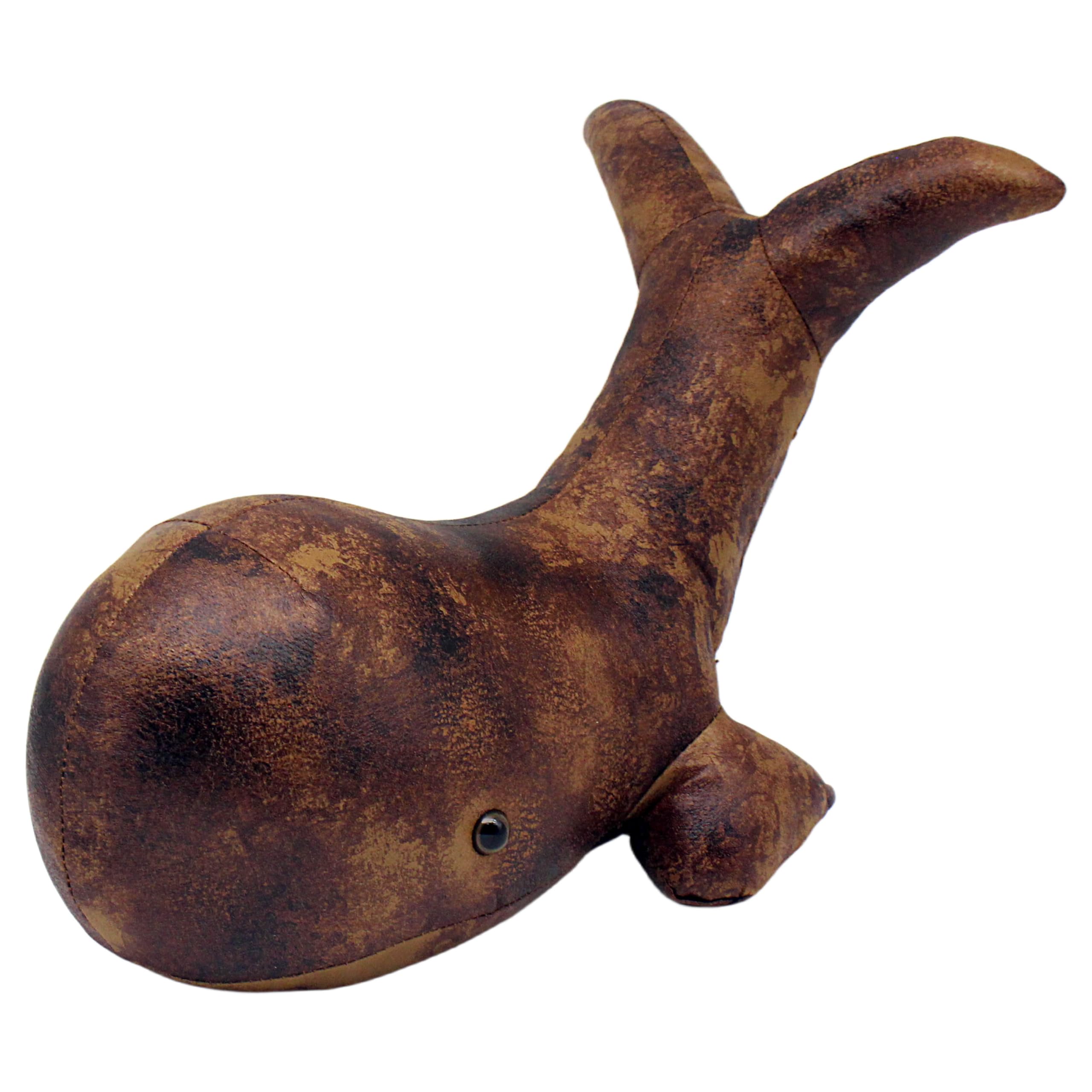 Lesser & Pavey Whale Faux Leather Doorstops & Draught Excluders