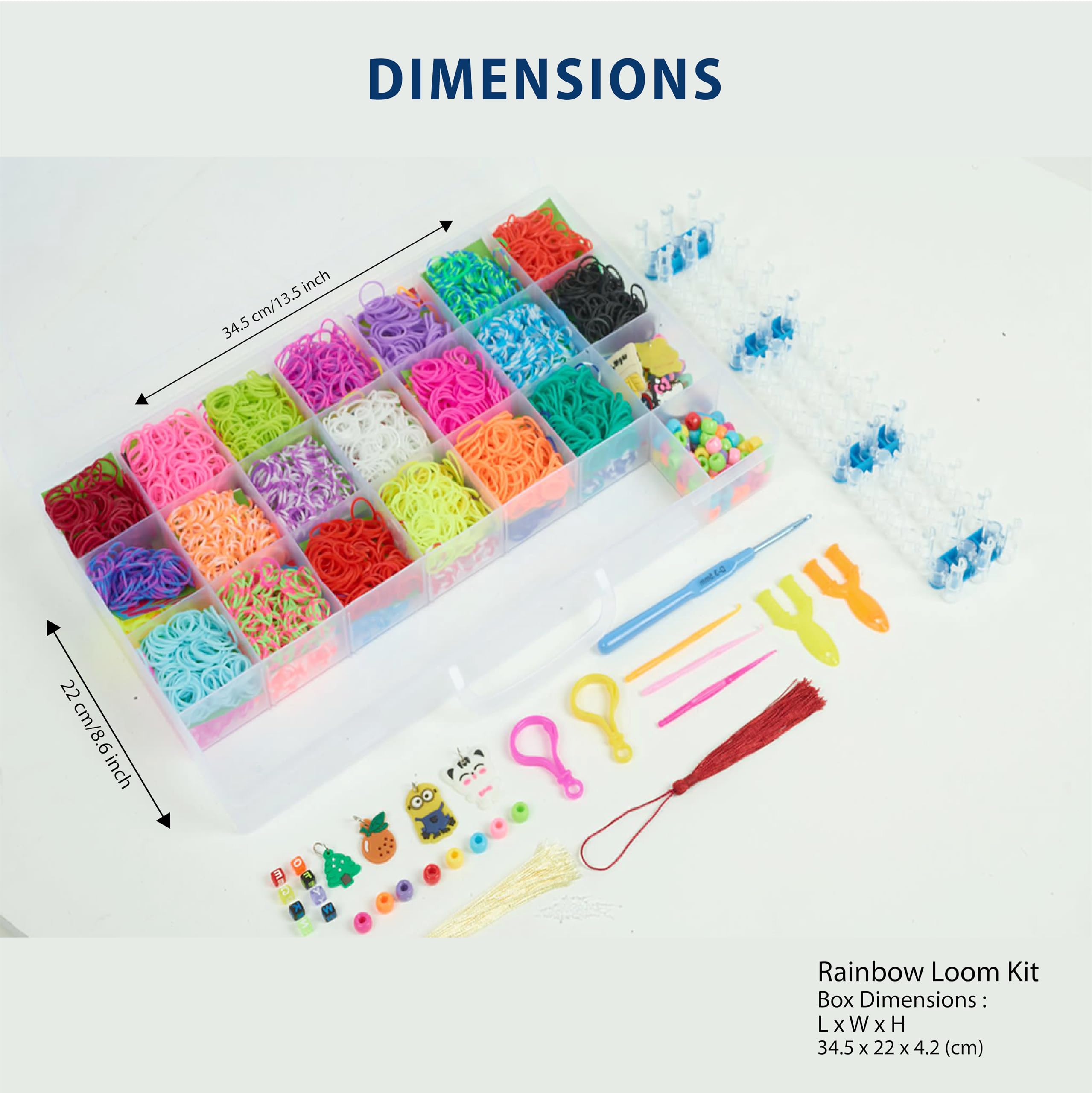 Loom Kit Box Rainbow Loom Kit Box NEW* Rainbow Loom Treasure Box Part 1 YouTube