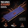 Memoria RAM Colorful DDR4 3200MHz 32GB (2x16GB) 1.35V CL18 XMP2.0 para PC de escritorio | Kit de memoria de escritorio de 288 pines PC4-25600 con disipador, alto rendimiento para gaming y oficina, gris 5