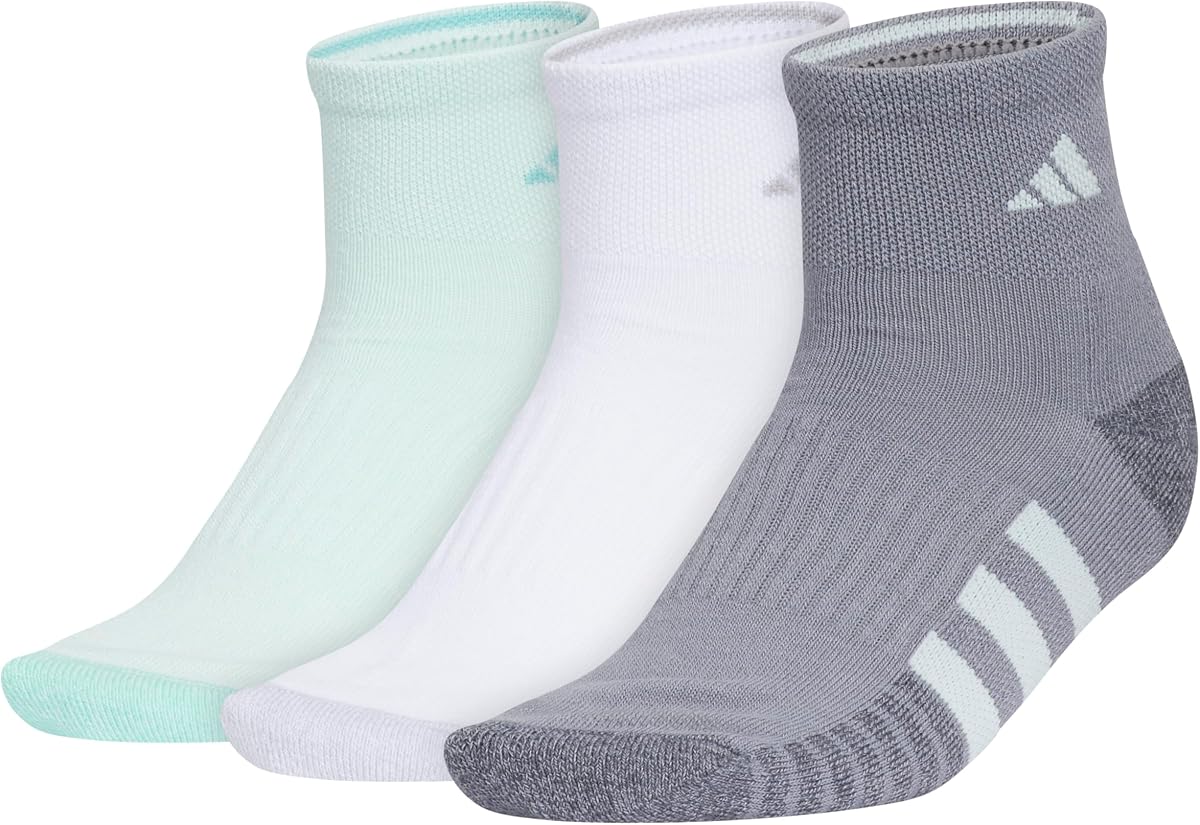 Calcetines tobilleros acolchados adidas, 3 pares, duraderos y cómodos