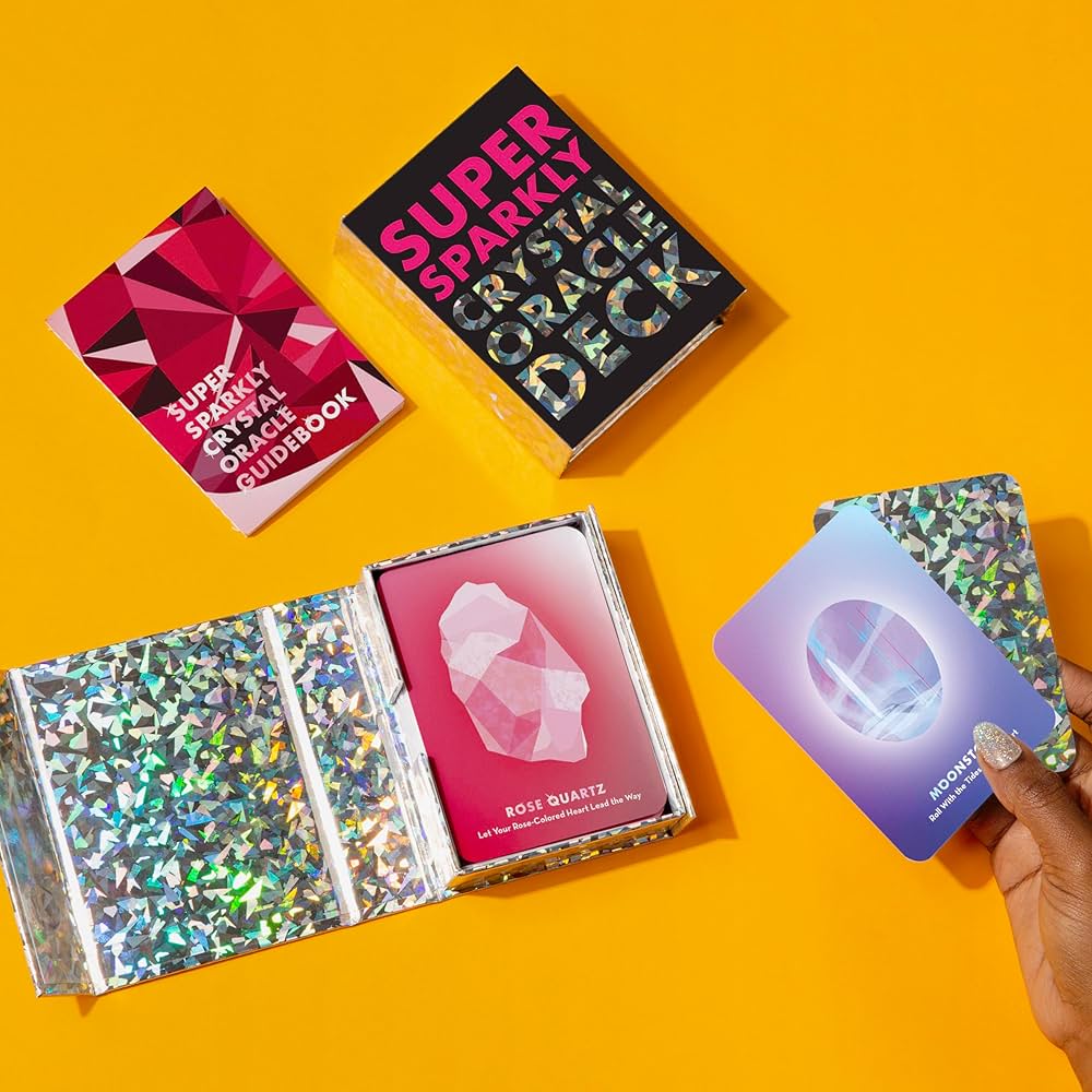 Amazon.com - Knock Knock Super-Sparkly Crystal Oracle Deck