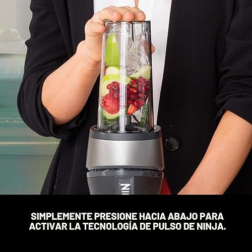 Miniatura 3 de Ninja - Licuadora personal para batidos, licuados, preparación de alimentos y licuar alimentos congelados, con base de 700 vatios y (2) tazas de 16