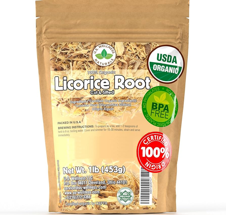 Amazon.com : Licorice Root Tea 1LB (16Oz) 100% CERTIFIED