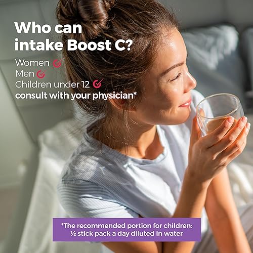 Miniatura 6 de Vitamina C en polvo | Sin OMG | Ideal para mejorar batidos, batidos y bebidas | Fórmula rica en nutrientes | 30 porciones |