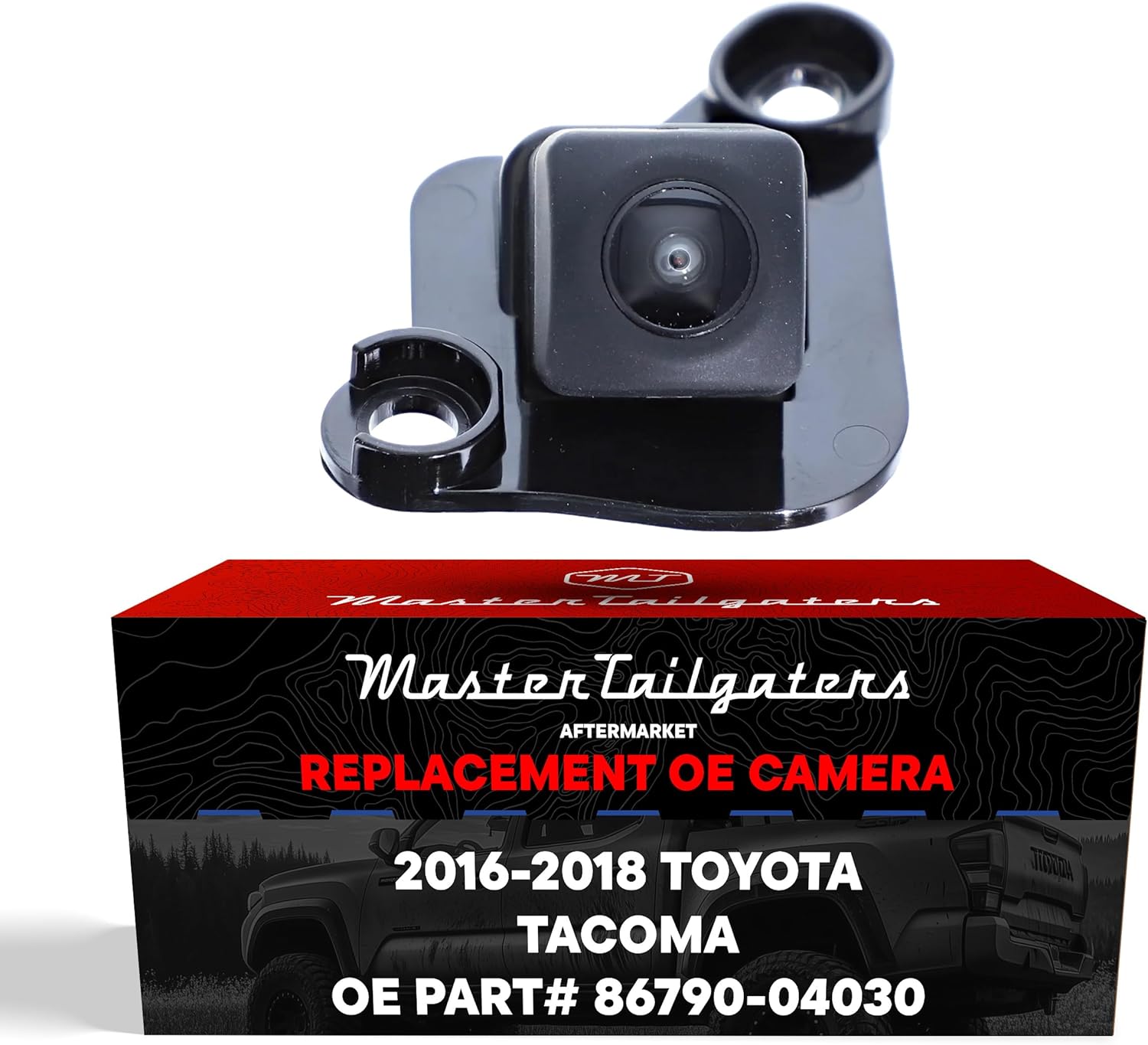 Master Tailgaters Replacement for Toyota Tacoma (2016-2018) Backup Camera OE Part # 86790-04030