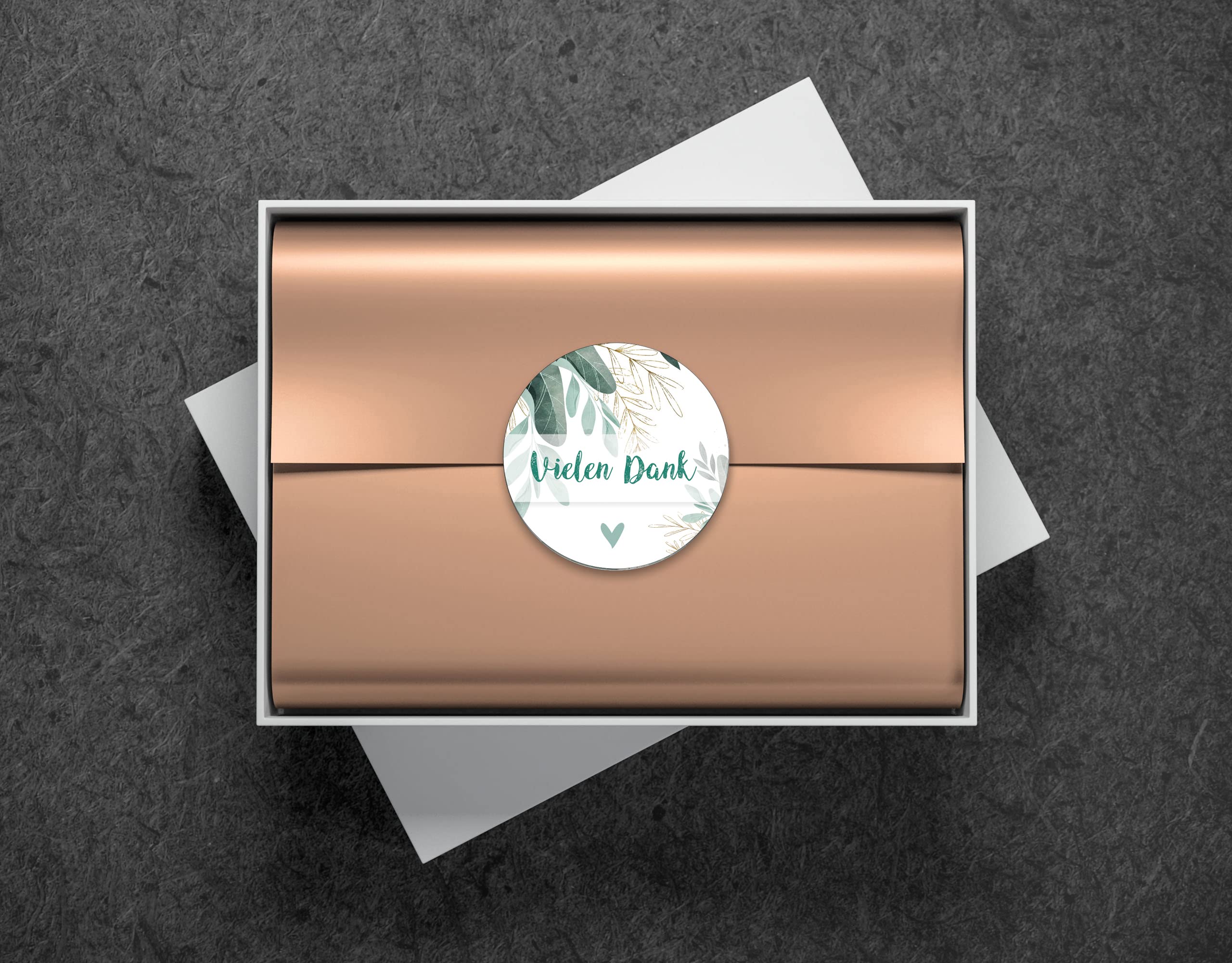 PROlac Premium 'Thank You' Stickers - Floral Design, 1000 Pieces (50 x 50 mm), Round, Oil & Scratch Resistant - Image 3