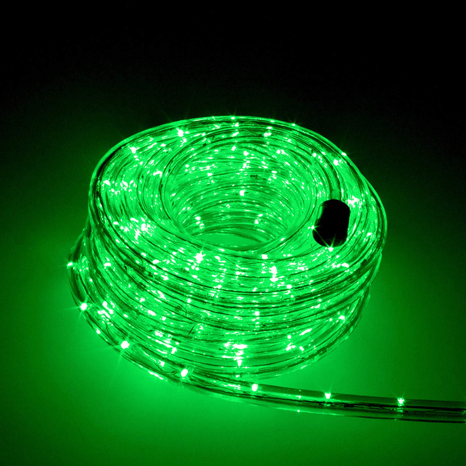 Trade-Shop Guirnalda de luces LED de 36 LED/metro, para balcón, terraza, jardín, fiesta, Navidad, decoración (5 m, 10 m, 20 m, 30 m, 40 m, 50 m, 60 m, 80 m, 100 m)