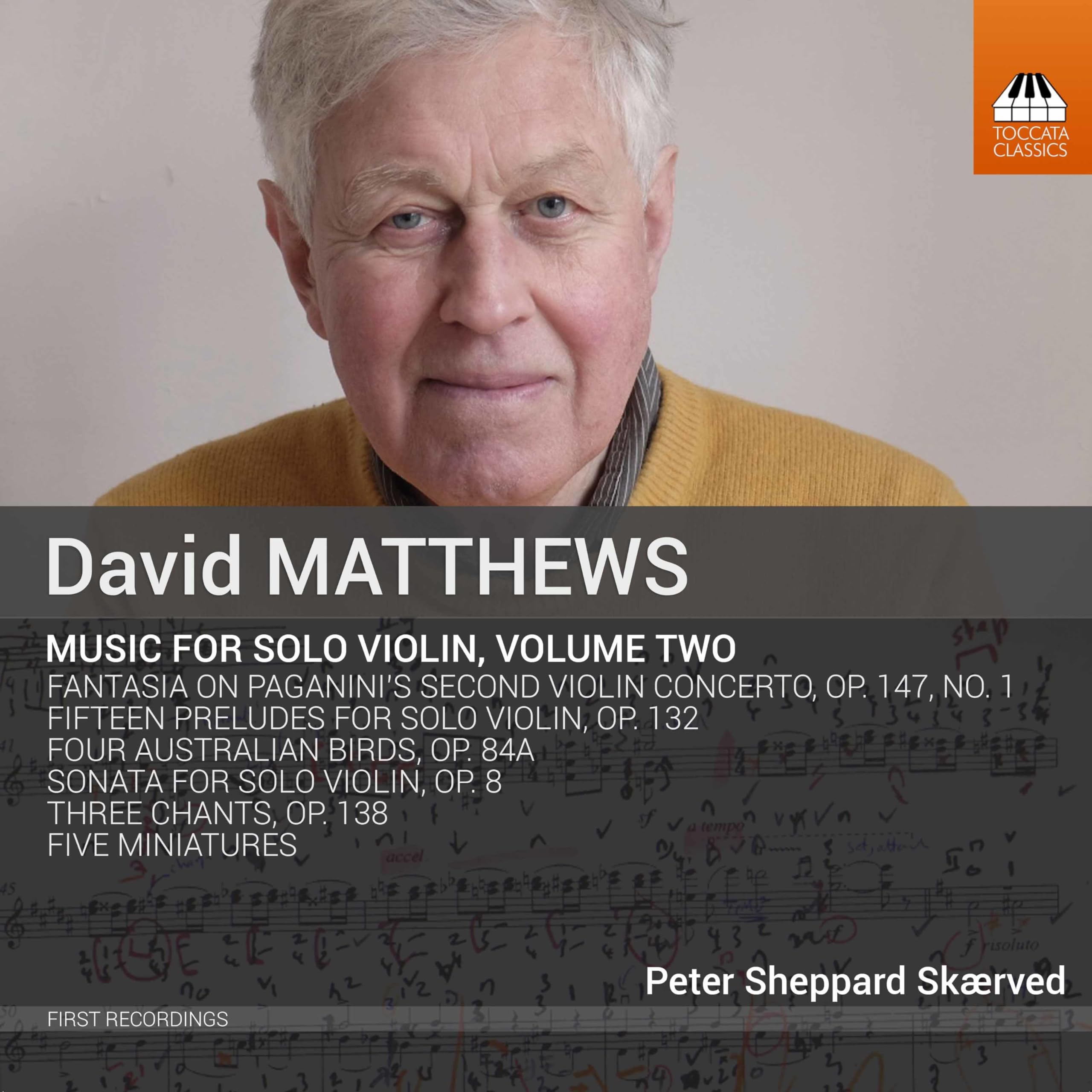 David Matthews - : Music for Solo Violin, Vol. 2 (2017)