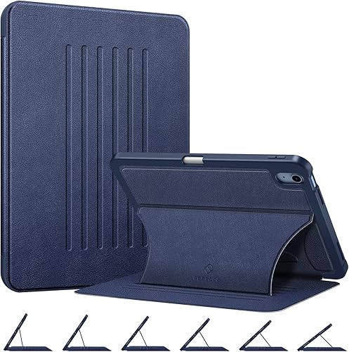 Fintie Funda magnética con soporte para iPad de 10.9 pulgadas (versión 2022), múltiples ángulos, a prueba de golpes, funda de TPU suave con soporte