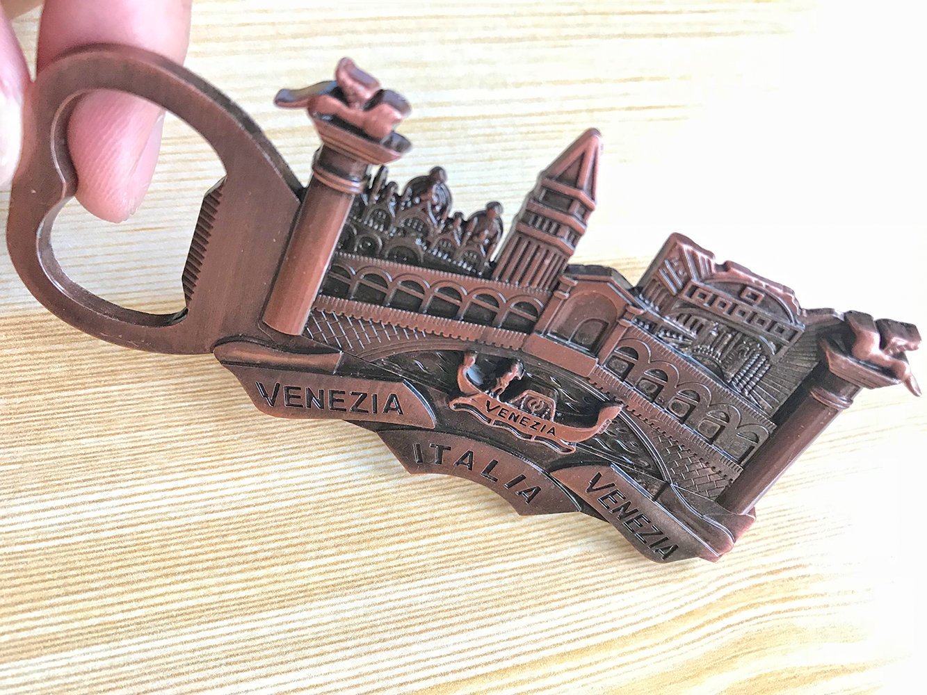 Magnete Frigorifero Venezia 3D In Resina - Souvenir Italia Fatto A Mano
