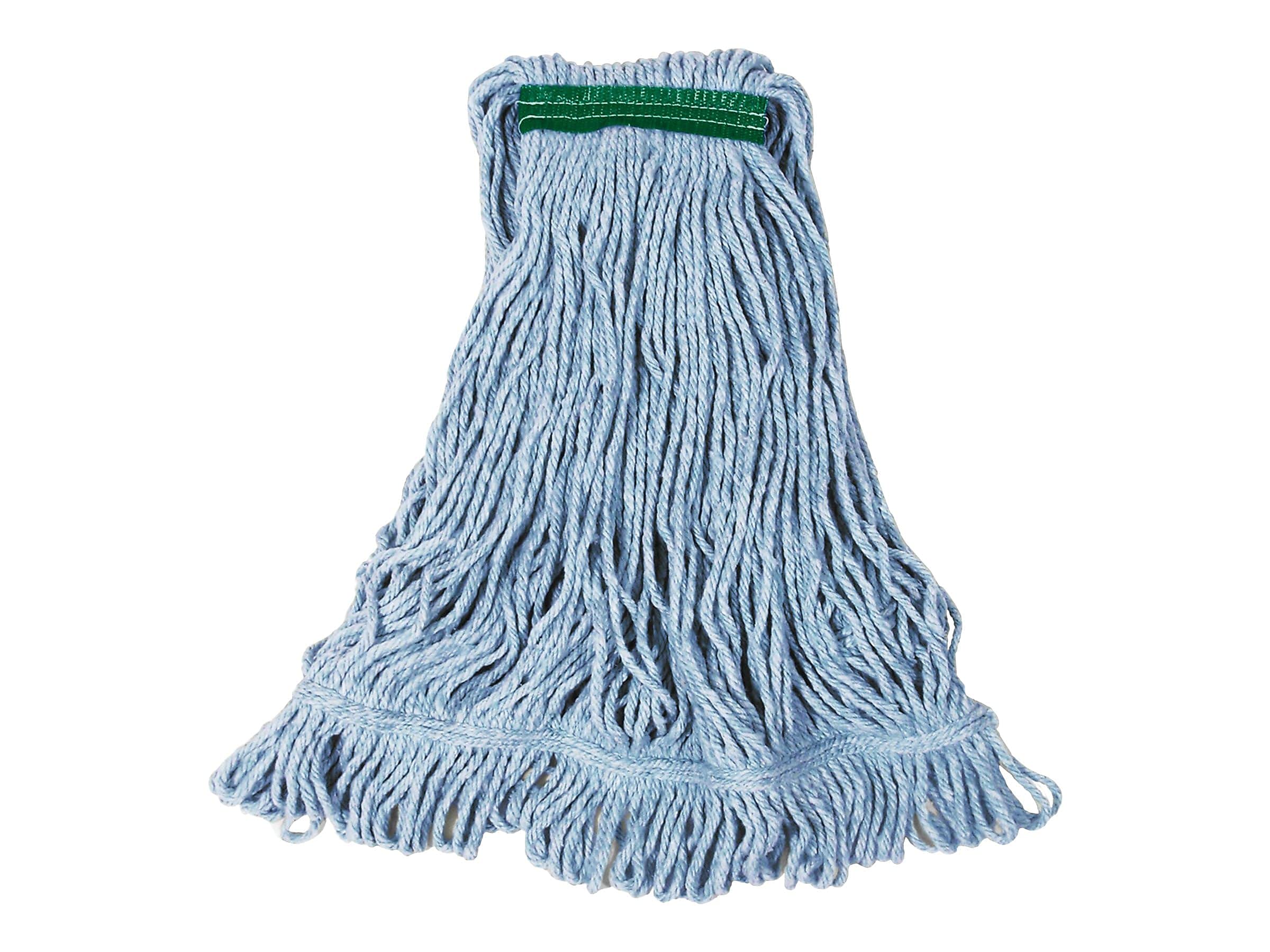 Rubbermaid Commercial Super Stitch Blend Mop, 1-Inch Headband, Blue, FGD21306BL00