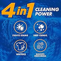 Vista 3 de ARM & HAMMER Detergente para ropa, detergente líquido Clean Burst, botella de 229.5 onzas líquidas