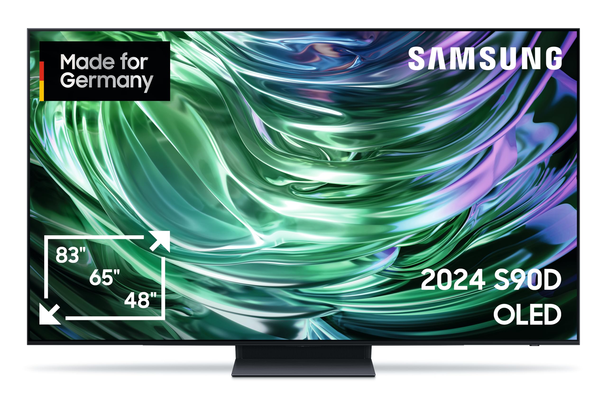 Samsung OLED 4K S90D Fernseher 65 Zoll, Samsung TV mit Neural Quantum ...