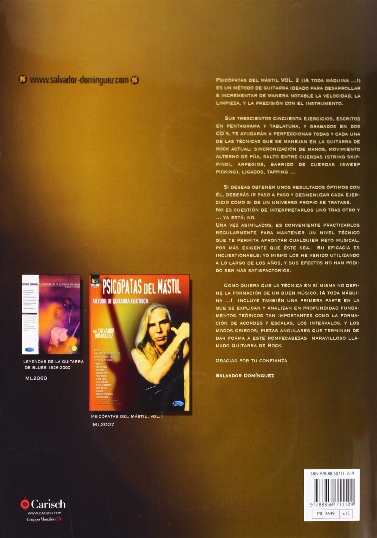 PSICOPATAS DEL MASTIL V.2+2CD (Carisch Music Lab Spagna)
