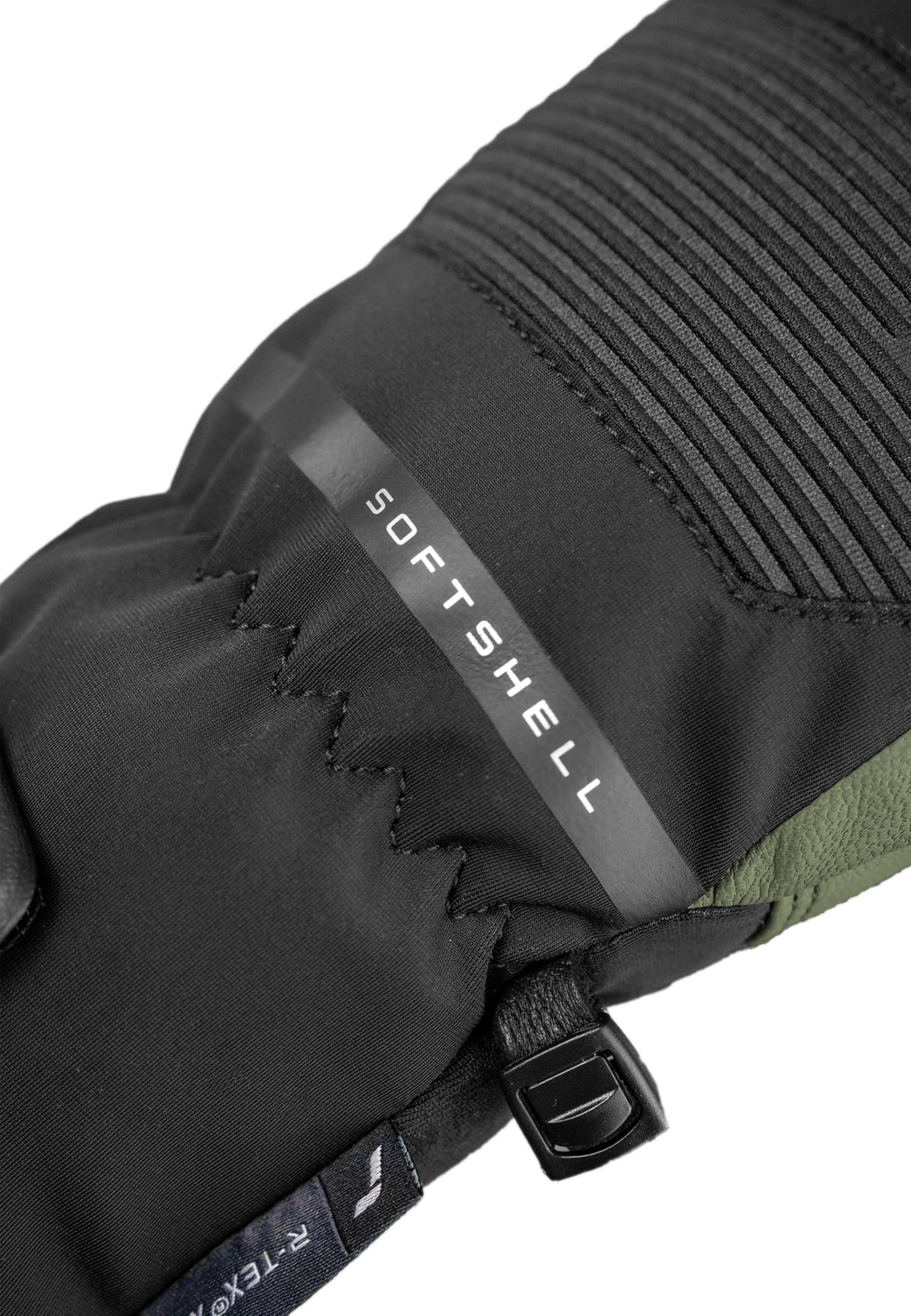 Reusch Andy R-Tex XT Lobster - Guantes de esquí Unisex con Aislamiento R-Loft con Palma de Piel de Cabra, Impermeables, Resistentes al Viento, Transpirables, para Hombre y Mujer