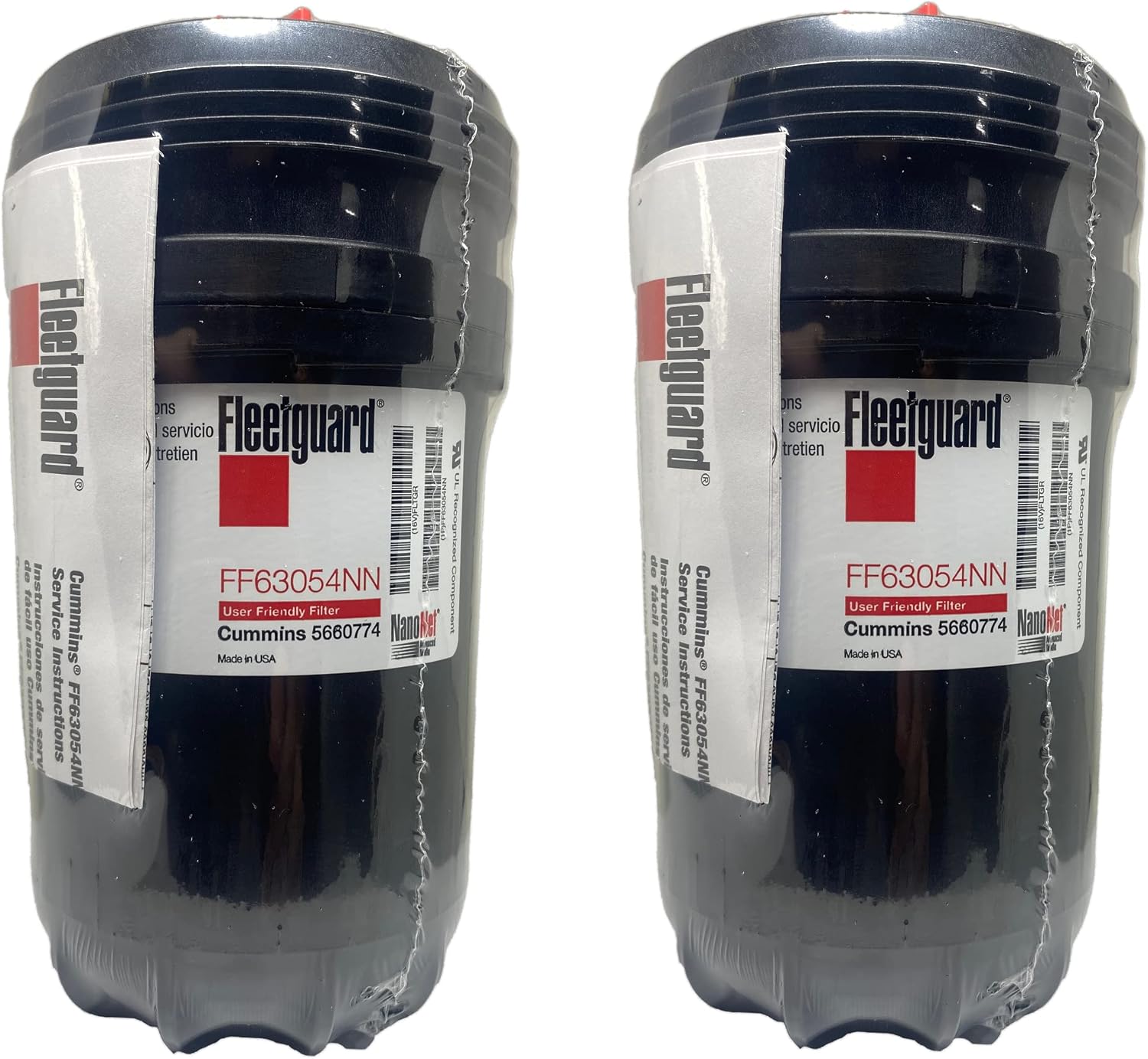 CFKIT FF63009 Fleetguard Fuel Filter (Replaces for FF63054NN) (Pack of 1)
