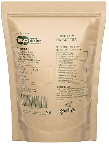 Miniatura 2 de Té CCF de desintoxicación y digestión con jengibre, cúrcuma y regaliz, 8 onzas (paquete de 2)