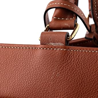 Pre-Loved Appoline Handbag Calfskin Medium, Brown