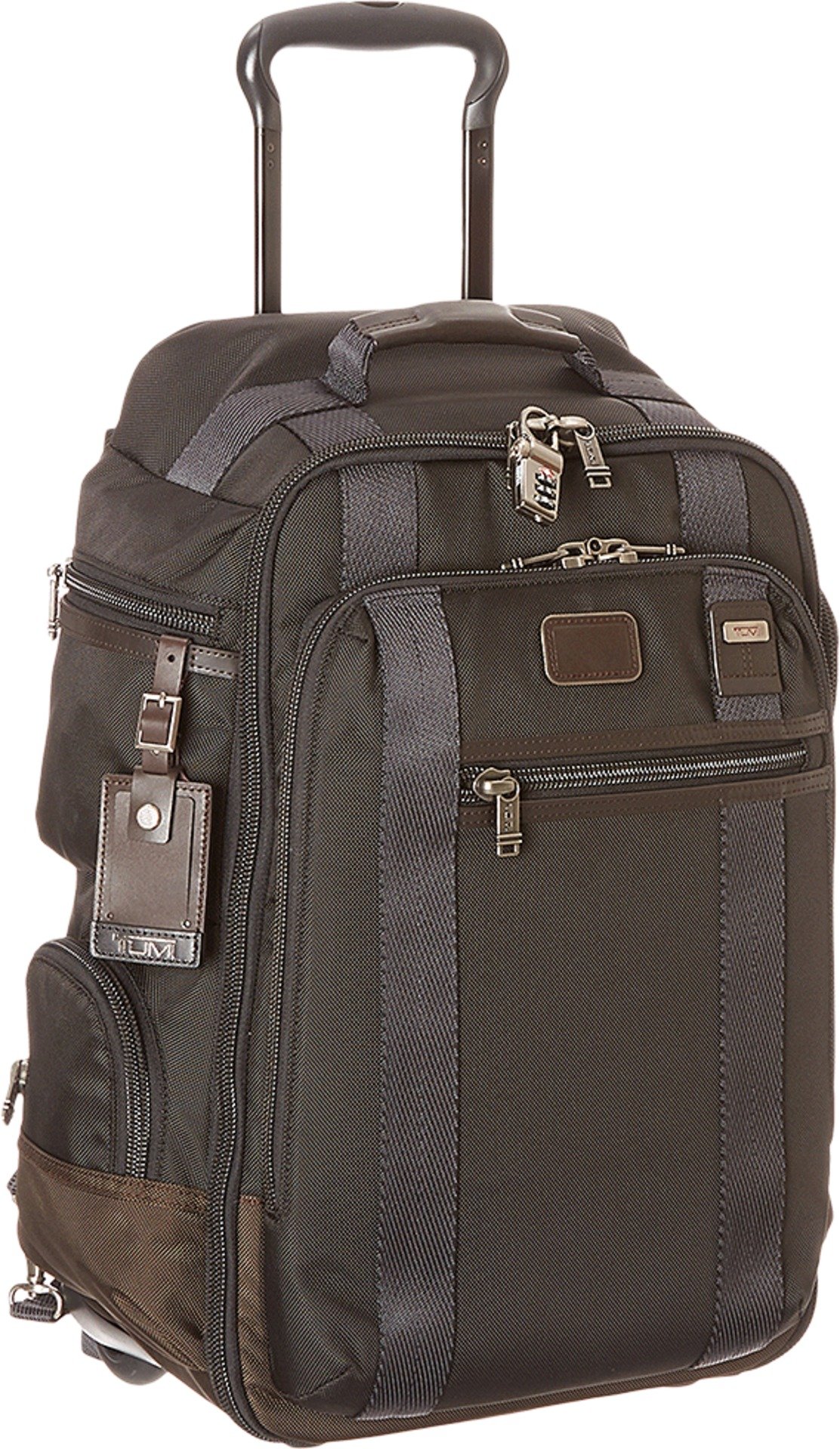 tumi alpha bravo peterson wheeled backpack hickory one size International 2 Duffel Carry-On Bag ShopCGX Crafted from durable ballistic nylon and enhanced with thoughtful security features like an integrated TSA lock TUMI Alpha Bravo International 2