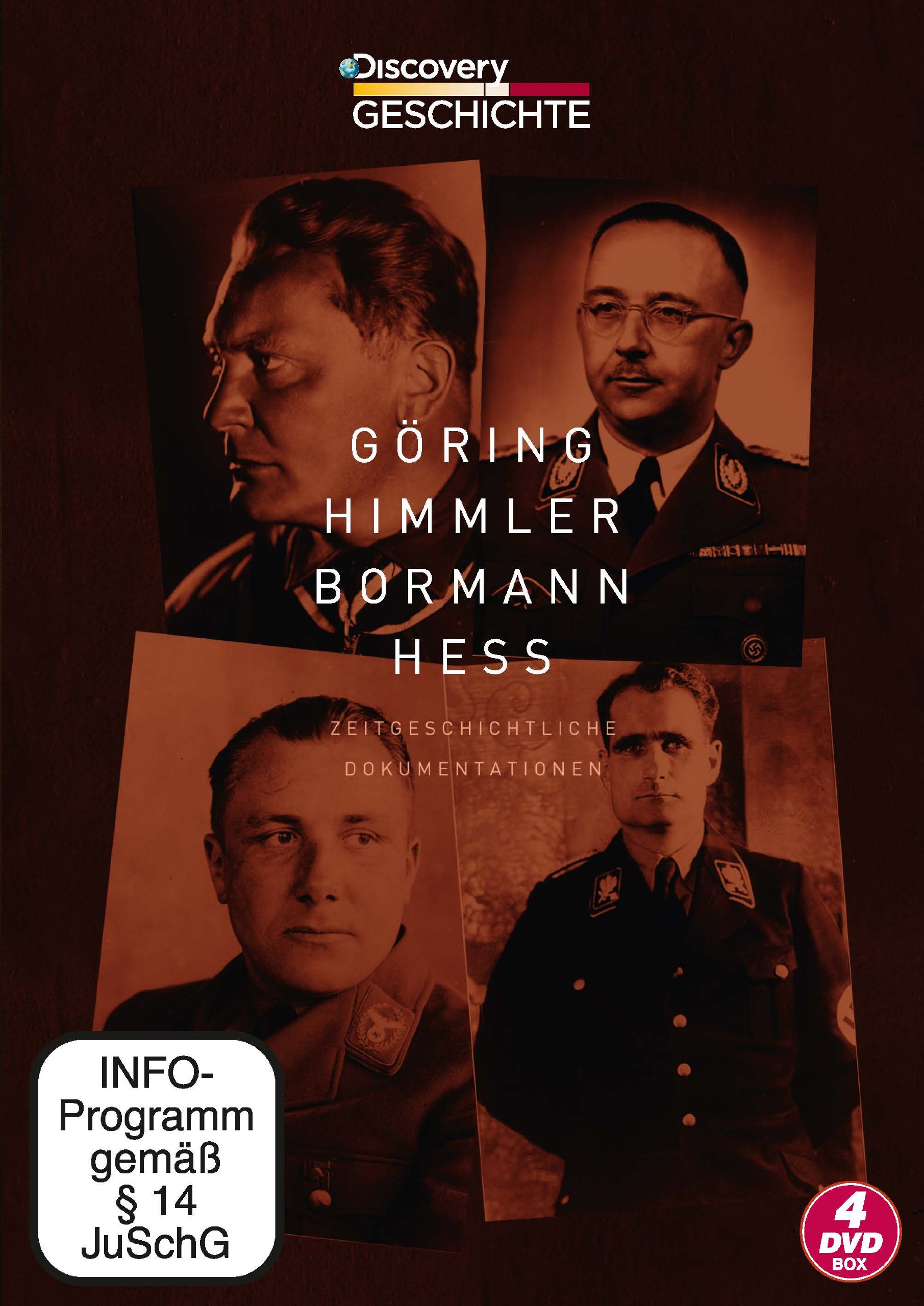 Göring Himmler Bormann Heß - Box [4 DVDs]