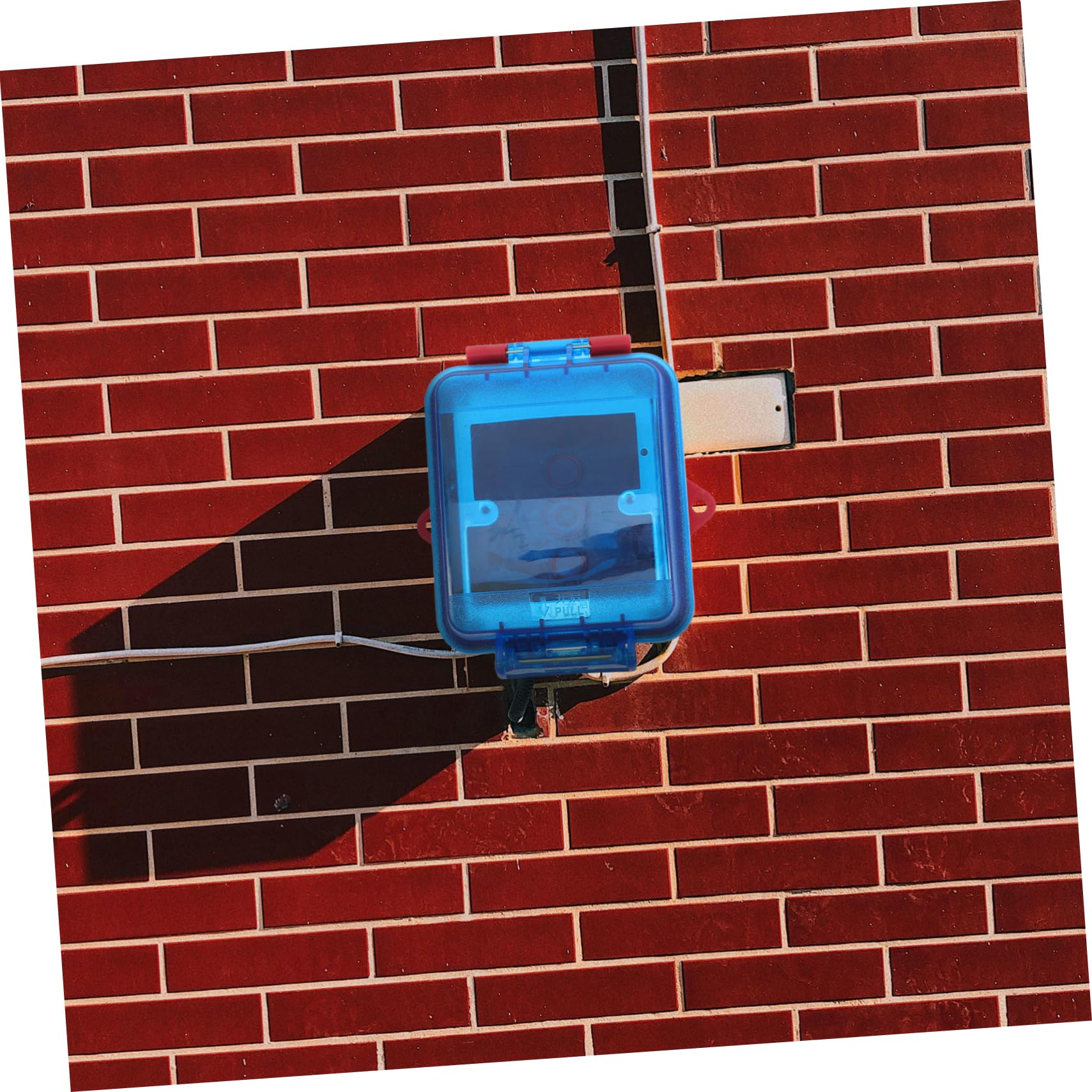 Gadpiparty Cubierta Protectora De Alarma Contra Incendios Para Botón De Parada De Emergencia Cubierta De Interruptor De Incendio Compatible Con Sensor Sap Modelo M001fs Funda Para Emergencia