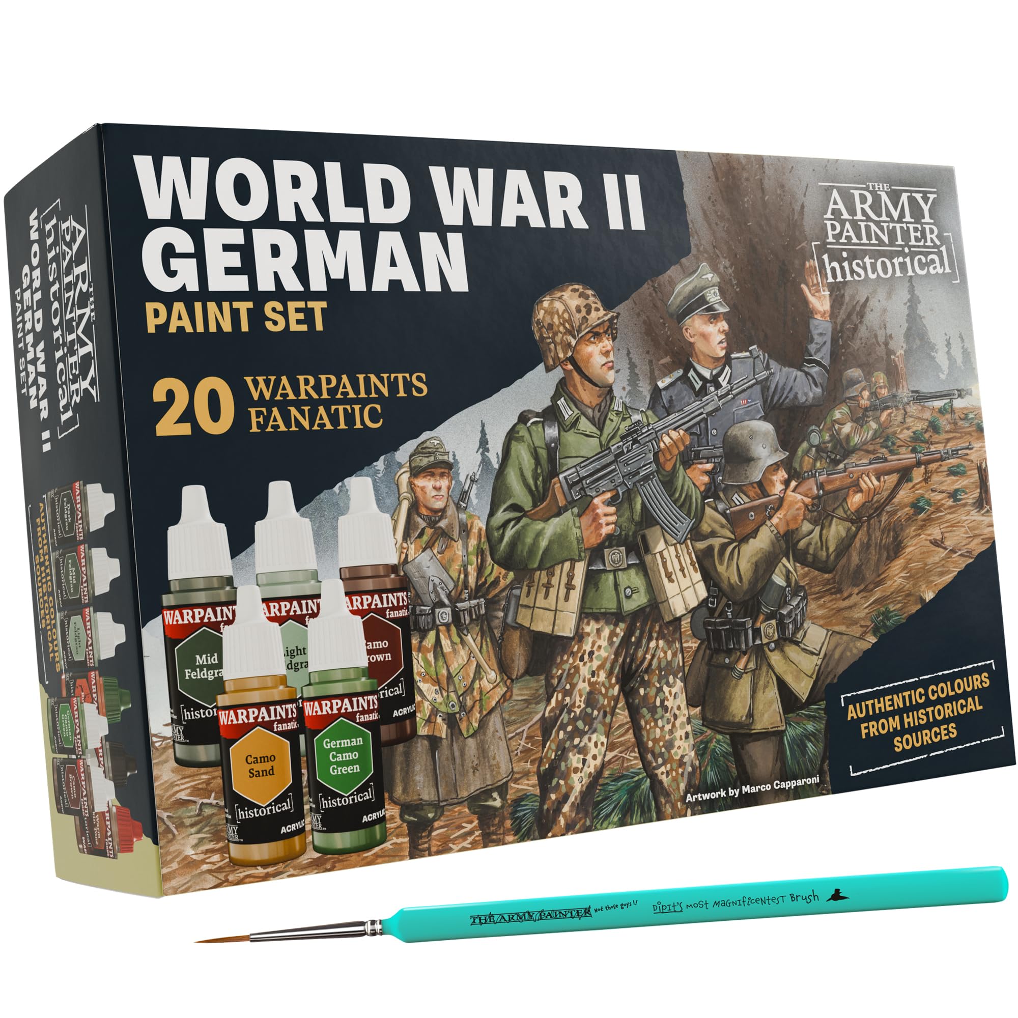 Amazon.com: The Army Painter Historical: WWII German Paint Set