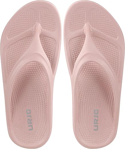 URJO SLIM Women's Slippers/FlipFlops Lightweight Super Flexible Arch Support Durable Anti Skid &amp; Stylish Dailywear Slipper...