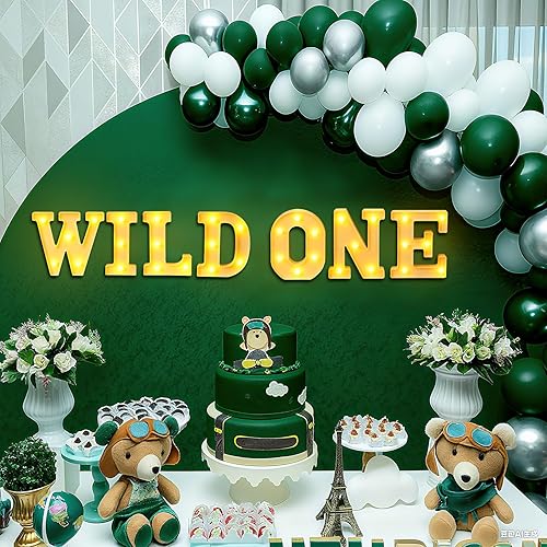 Miniatura 18 de Honoson 9 piezas de decoración de despedida de soltera, letrero de compromiso para boda, despedida de soltera, luz LED de neón para mujeres,