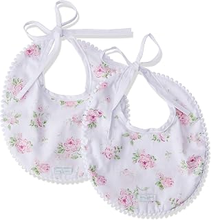 Biramar Baby Duo de Babadores Estampado La Josephine, U, Rosa