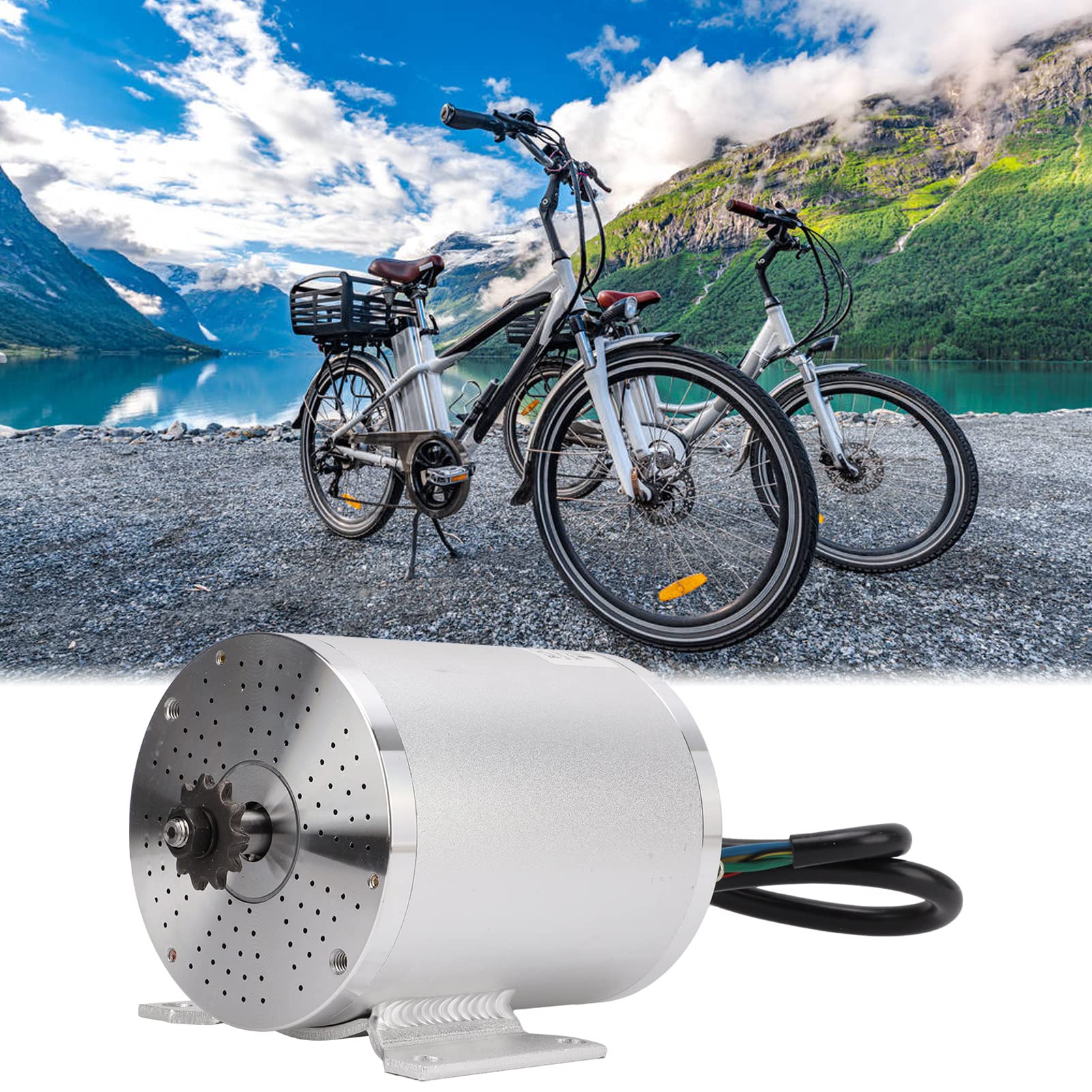 Amazon.co.jp: 72V 3000Wブラシレスモーターキット、自然空冷6500RPM