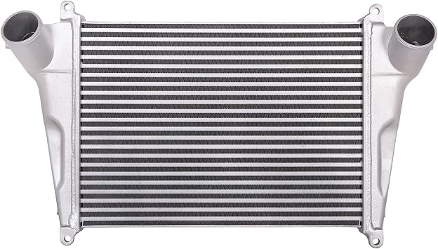 Lynol Cooling System Aluminum Charge Air Cooler Direct Replacement Compatible With 93-97 Isuzu NPR Truck 4 Cyliner 3.9L 19 11/16" x 14 7/16"