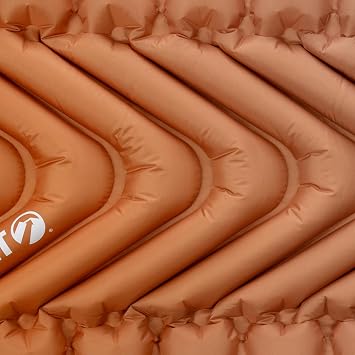 Klymit Insulated Static V2 Inflatable Sleeping Pad | Upgraded Comfort | Portable, Ultralight, Easy to Inflate, Foldable Air Bed for Camping, Backpacking & Hiking — Blend