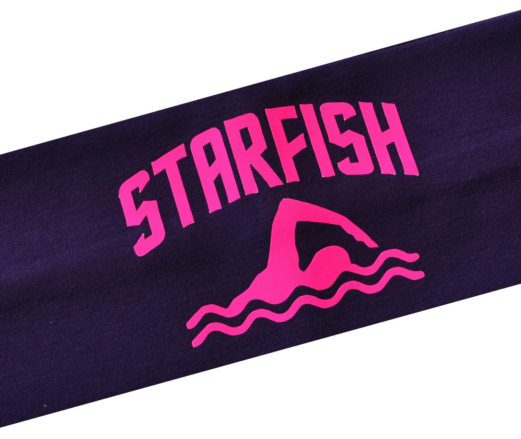 Funny Girl Designs Design Your Own Personalized SWIM TEAM Cotton Stretch Headband with Custom Text or Team Name