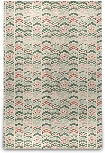 Miniatura 1 de Christmas Pattern Abstract Geometric Trees Soft Bed Blanket, Cozy Fall Flannel Fleece Blanket Adults Kids Picnic Throws 60"x90"