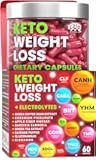 Keto Weight Loss Diet Pills, Natural Appetite Suppressant, Fat Burner for Women and Men with Apple Cider, Green Coffee Bean Extract, Curb Cravings & Hunger, Metabolism Booster Supplement - 60 Capsules