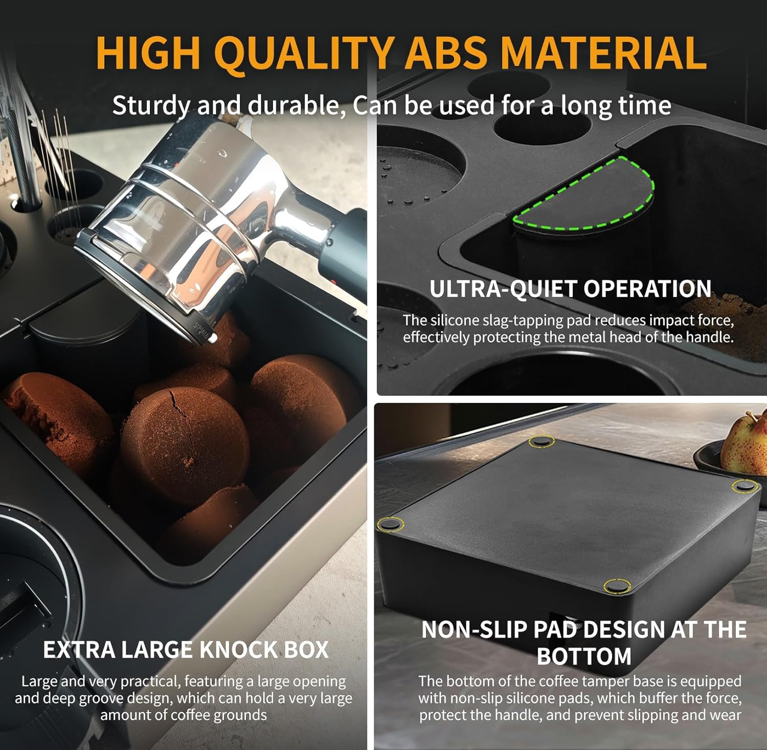 Espresso Accessories Kit for Ninja Luxe Cafe ES601,501,701, 10 Pack Coffee Tools with Feedback Tamper, Distributor,Puck Screen, Dosing Funnel, Cleaning Brushes,latte art,Station,Wdt,Magnet,Clean disk