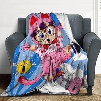 Amazon｜Dr.スランプ アラレちゃん 毛布 毛布 ダブル毛布 冬静電防止