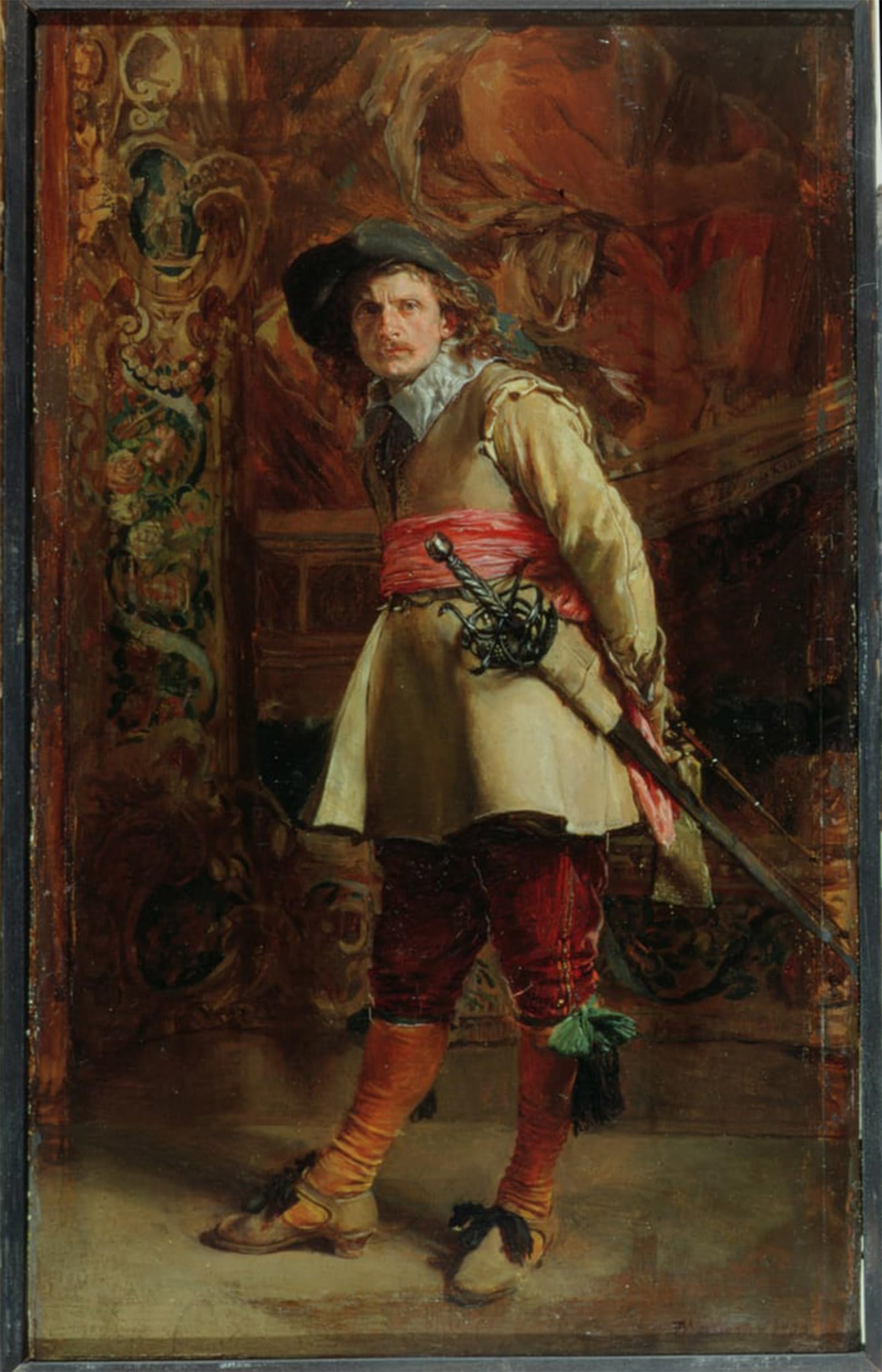 SERENDIPITP Aesthetic Poster Photo Wall Print Retro Picture Musketeer by Jean Louis Ernest Meissonier Modern Wall Artwork for Home Decor 60x90cm