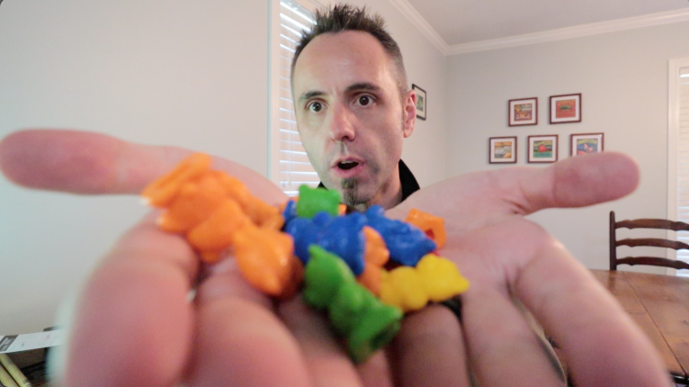 Best Toddler Activity | Colorful Counting Bears with Cups